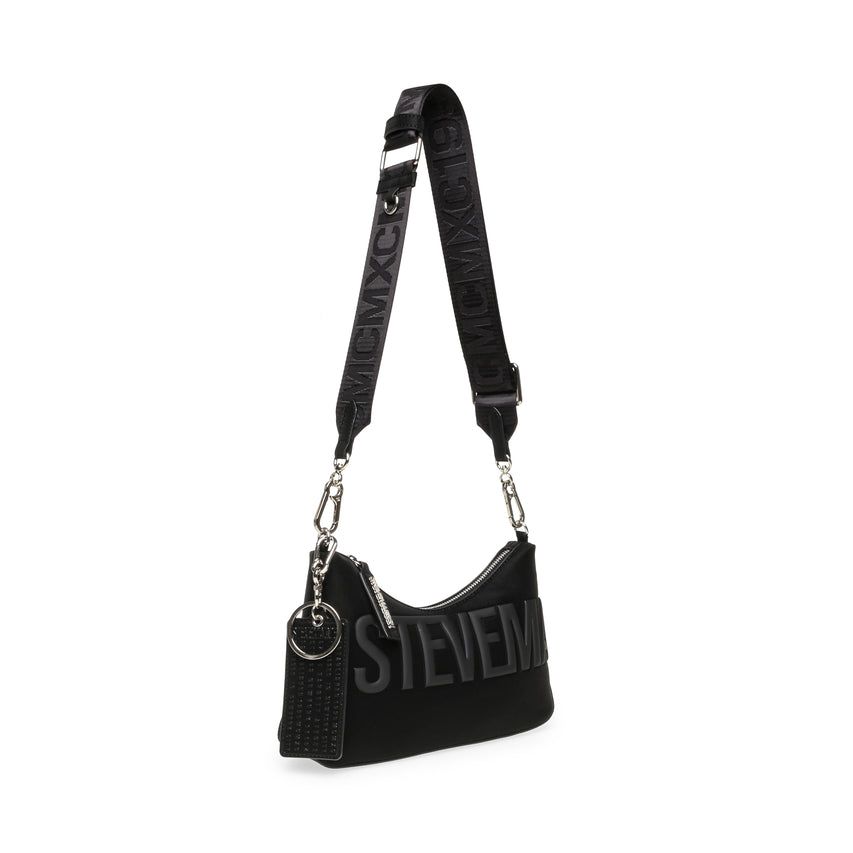 BBRISK BLACK/SILVER CROSSBODY BAG - view 2