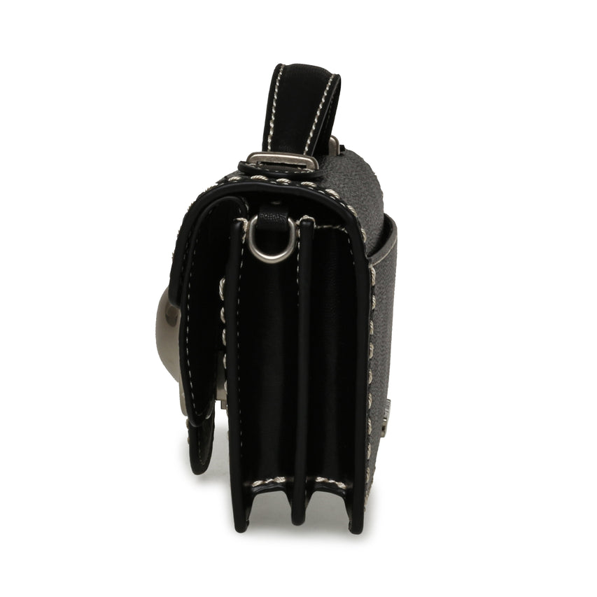 BBUCK BLACK/SILVER TOP HANDLE BAG - view 3