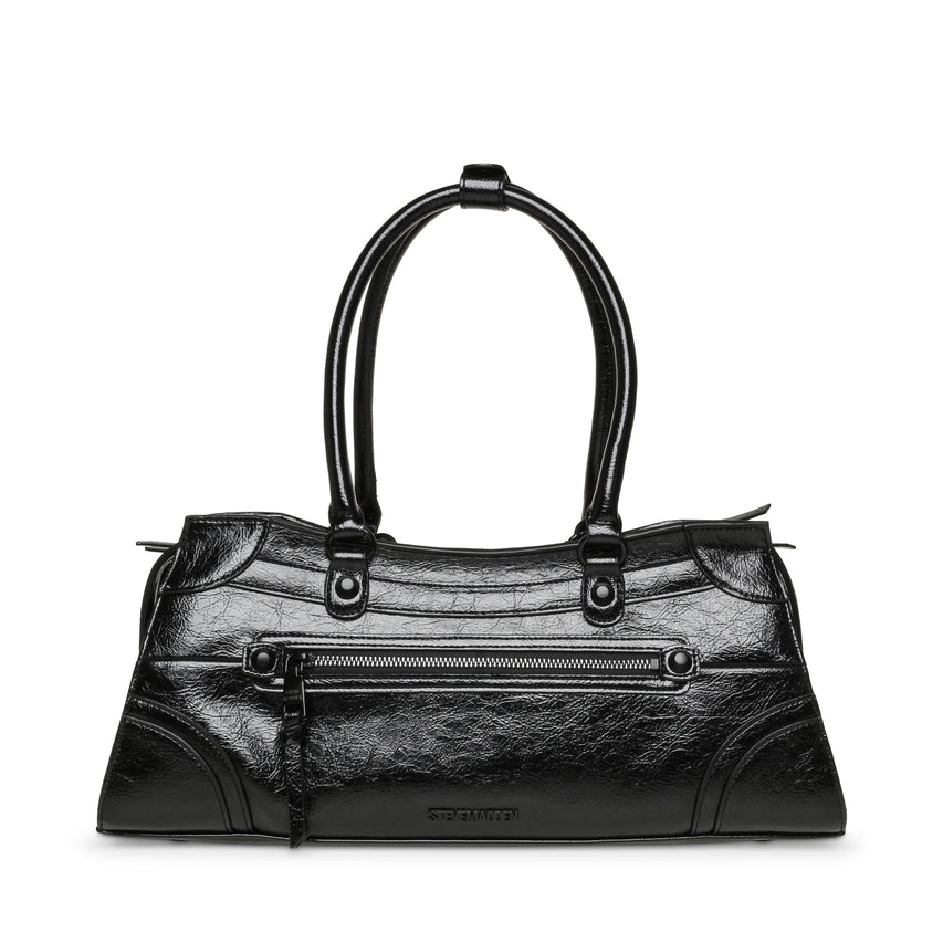 BRAVYN BLACK/BLACK SATCHEL BAG - view 4