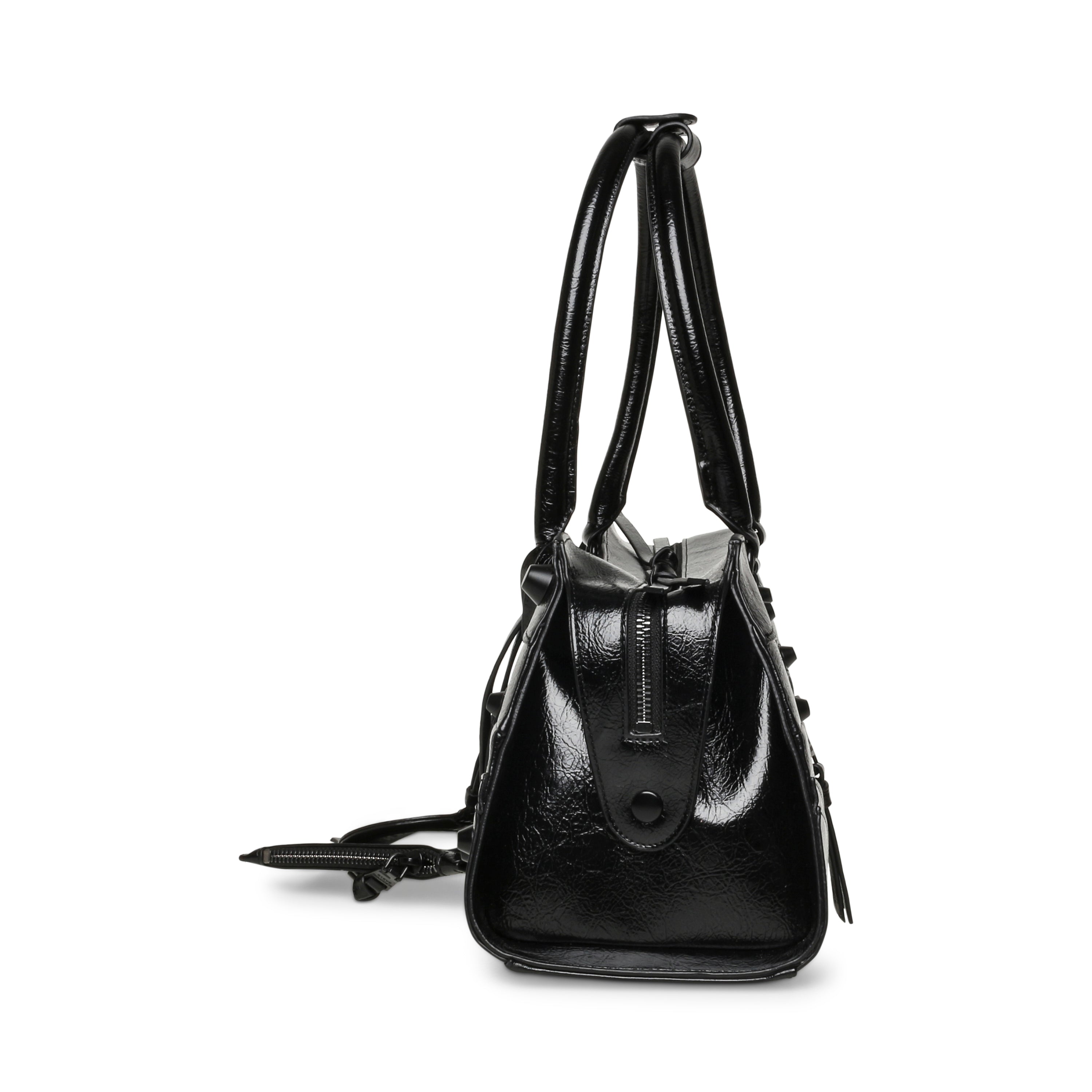 BRAVYN BLACK/BLACK SATCHEL BAG - view 3