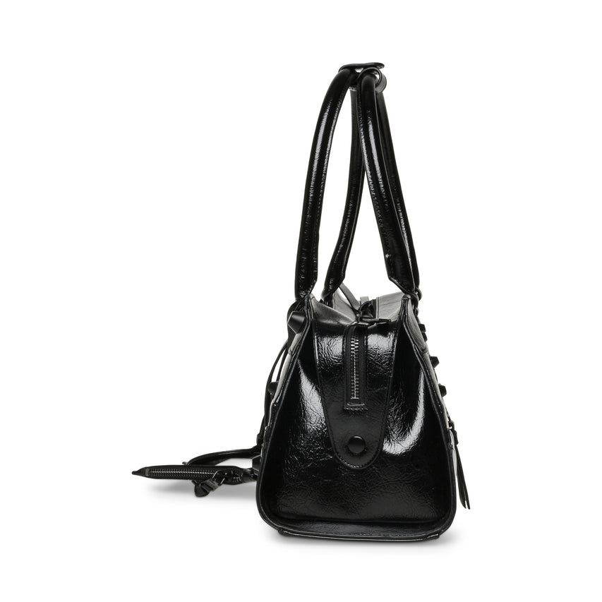 BRAVYN BLACK/BLACK SATCHEL BAG - view 3