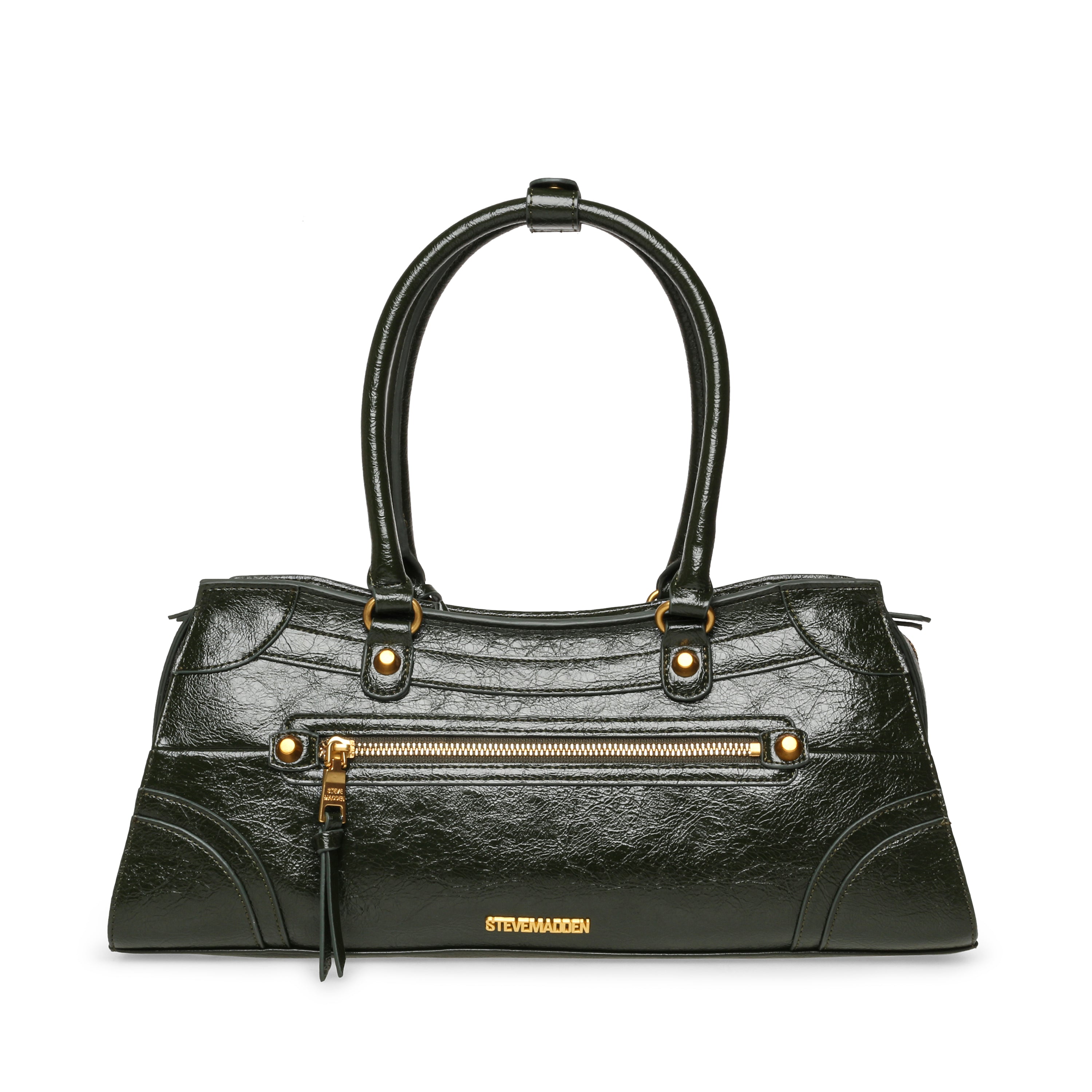 BRAVYN GREEN SATCHEL BAG - view 4