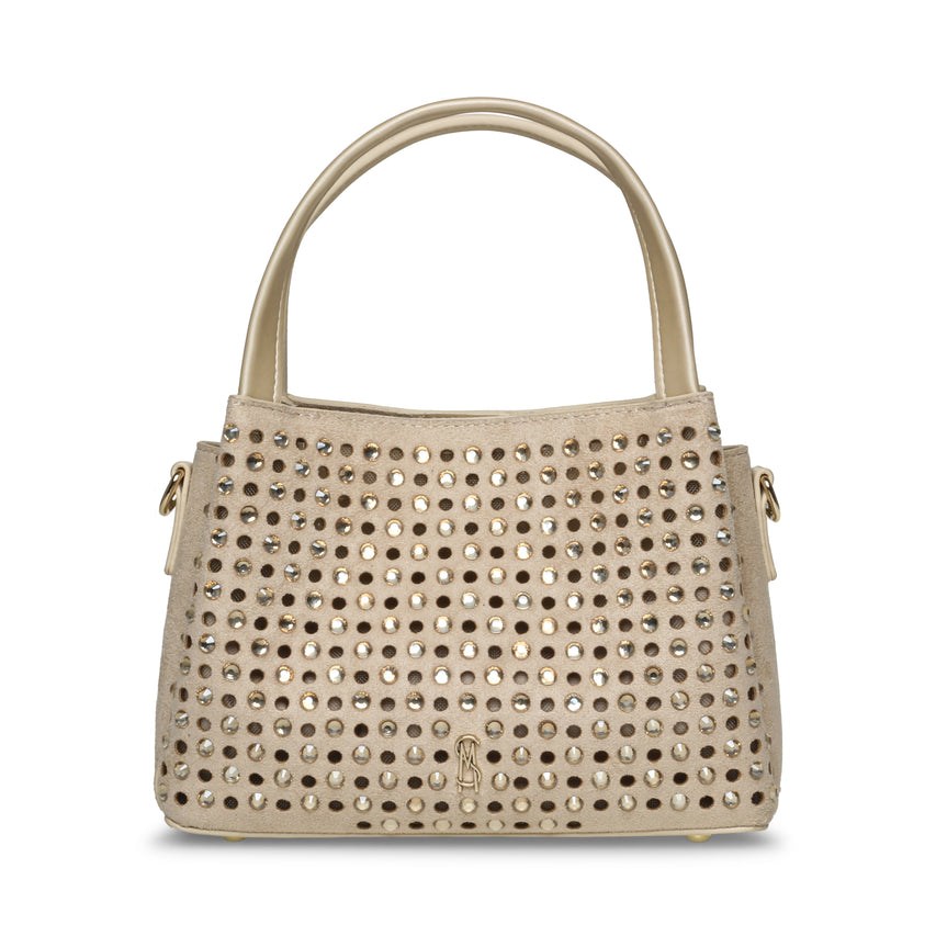 BCHEEKY NUDE/GOLD CROSSBODY BAG