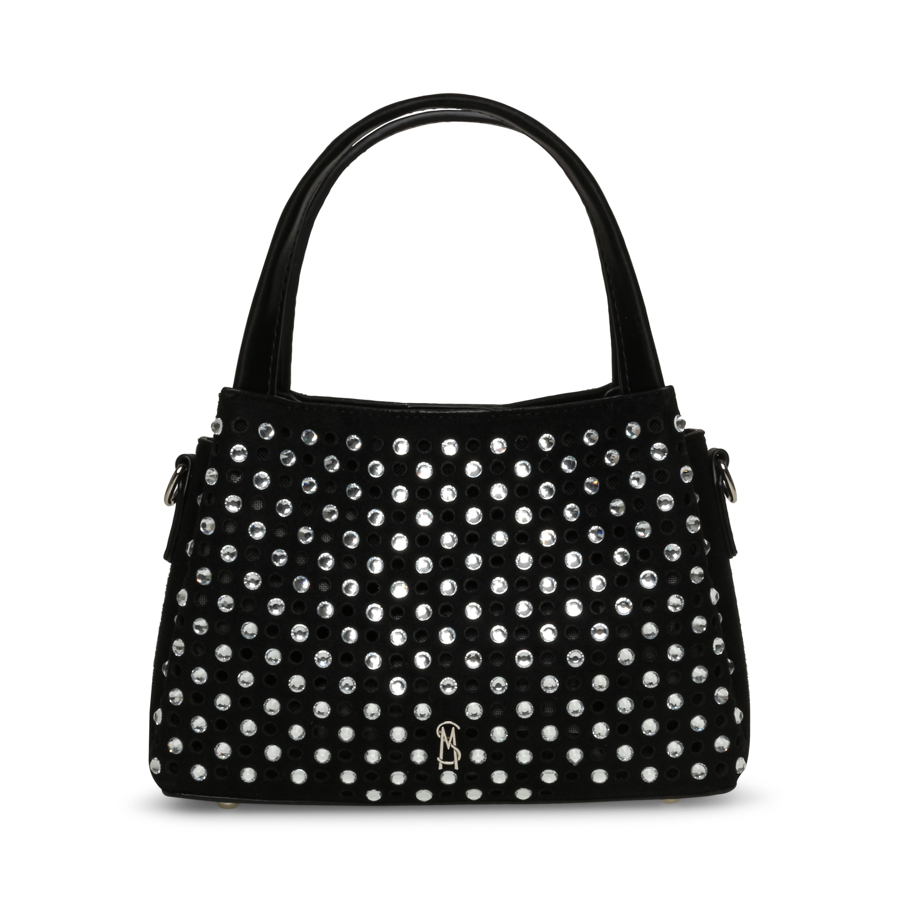 BCHEEKY BLACK/SILVER CROSSBODY BAG