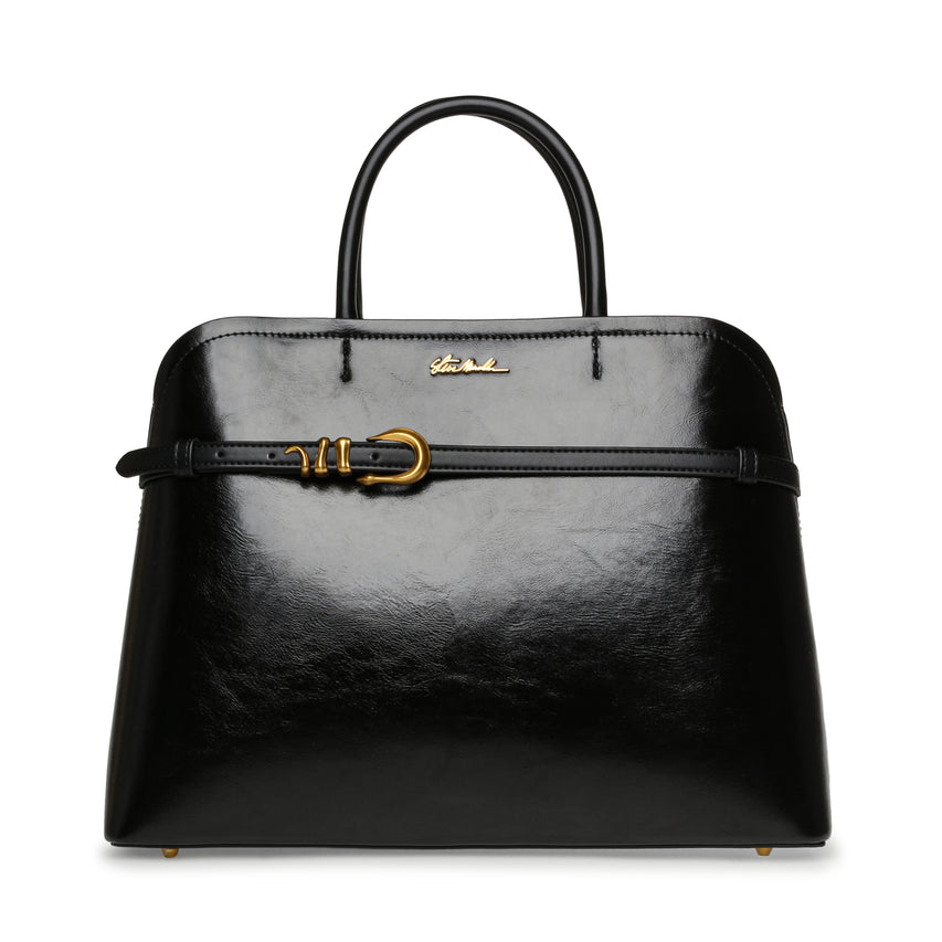 BCORDOVA BLACK/GOLD TOP HANDLE BAG