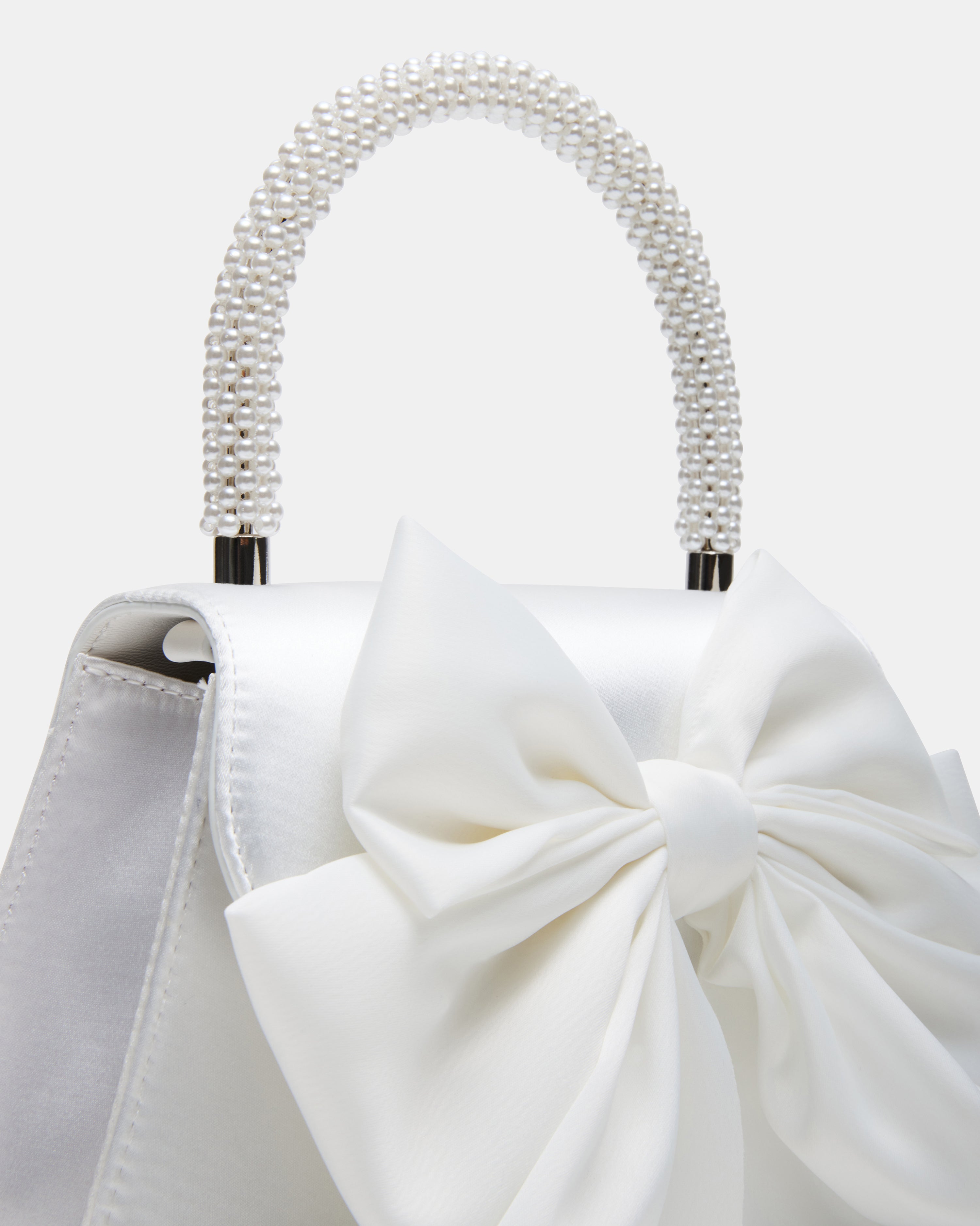 BCOSETTE WHITE TOP HANDLE BAG