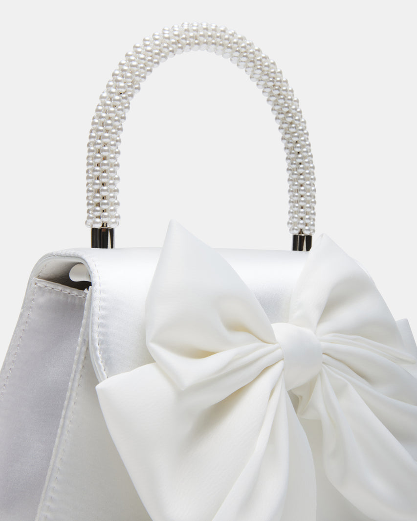 BCOSETTE WHITE TOP HANDLE BAG