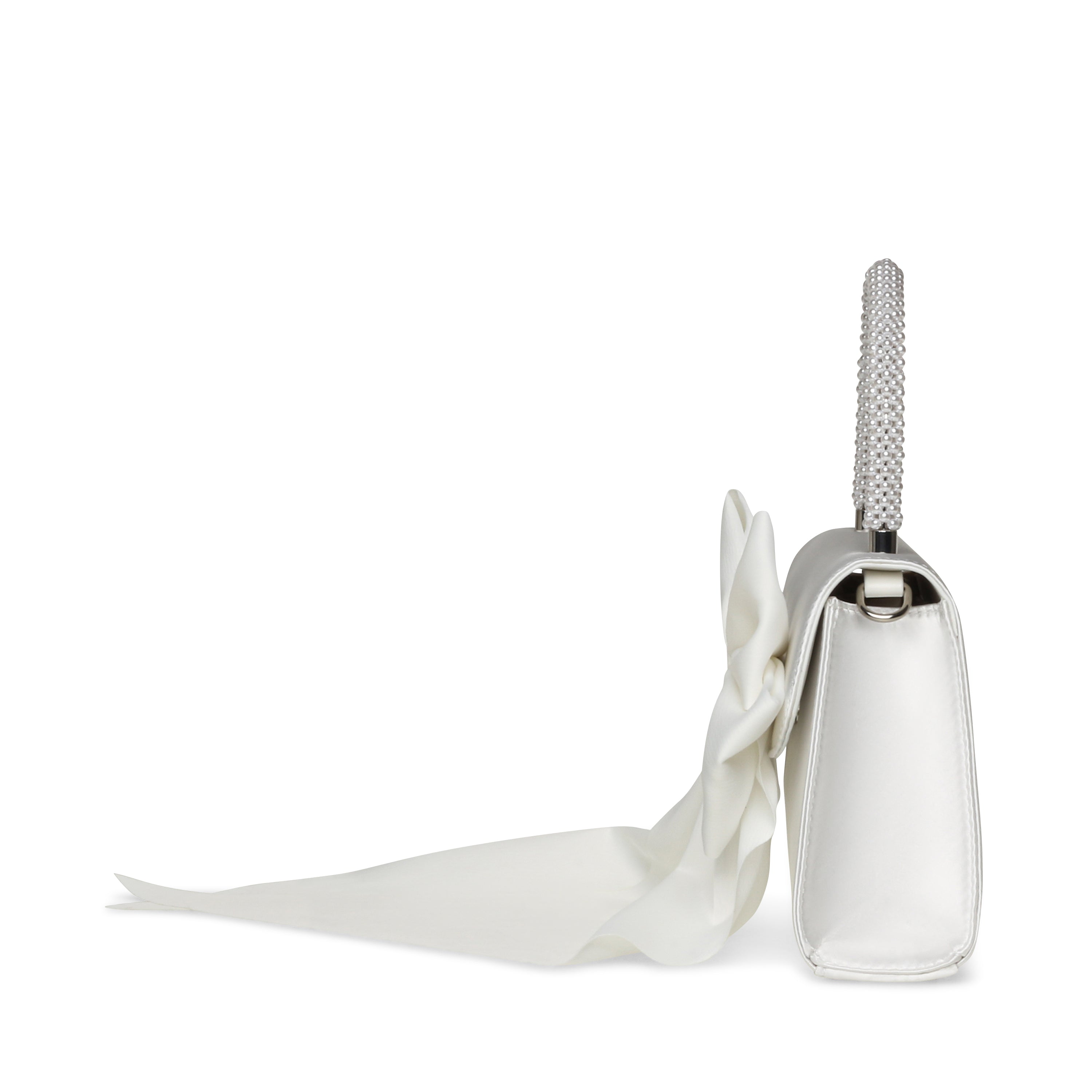 BCOSETTE WHITE TOP HANDLE BAG