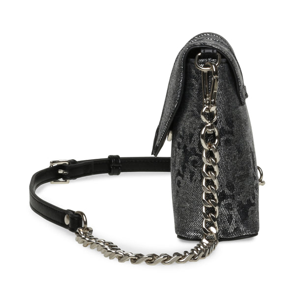 BDENNON BLACK DENIM CROSSBODY BAG