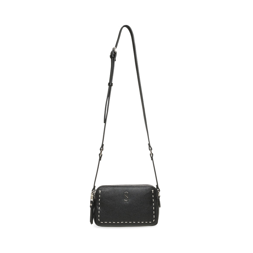 BDORIAN BLACK/SILVER CROSSBODY BAG