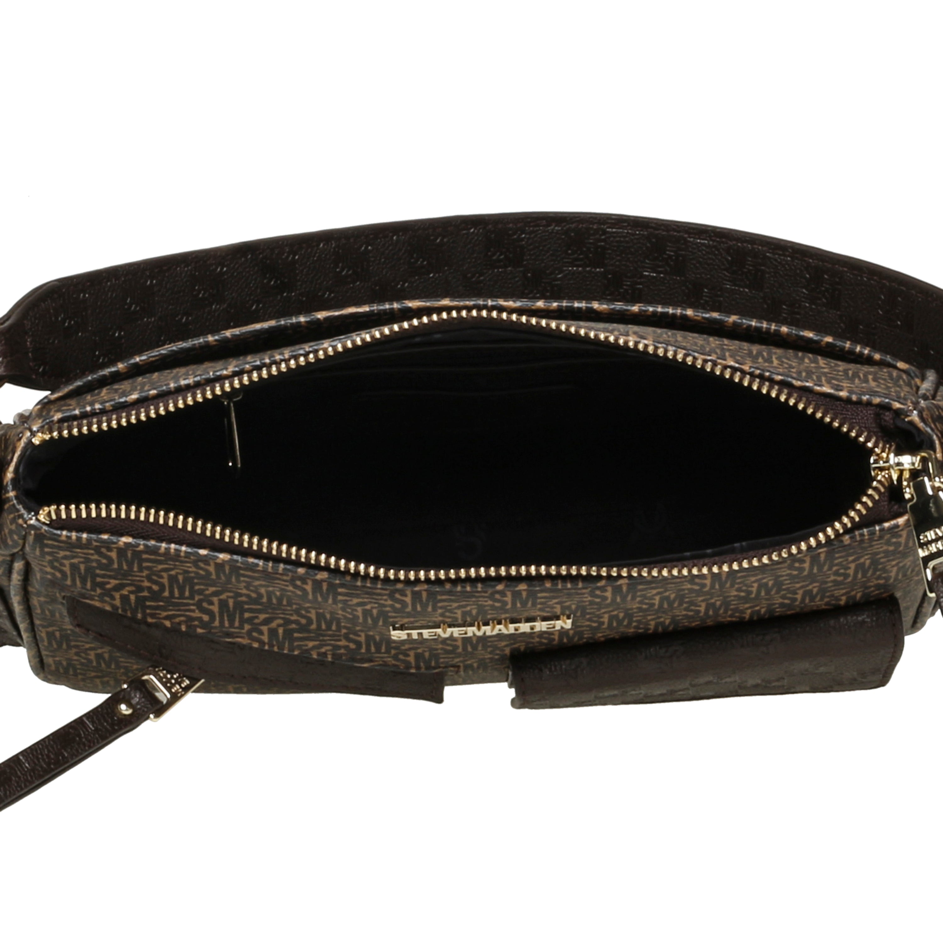 BEDDIE-L BROWN/GOLD CROSSBODY BAG - view 5
