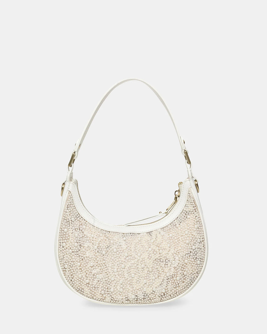 BAMOUR-P WHITE/GOLD SHOULDER BAG - view 4