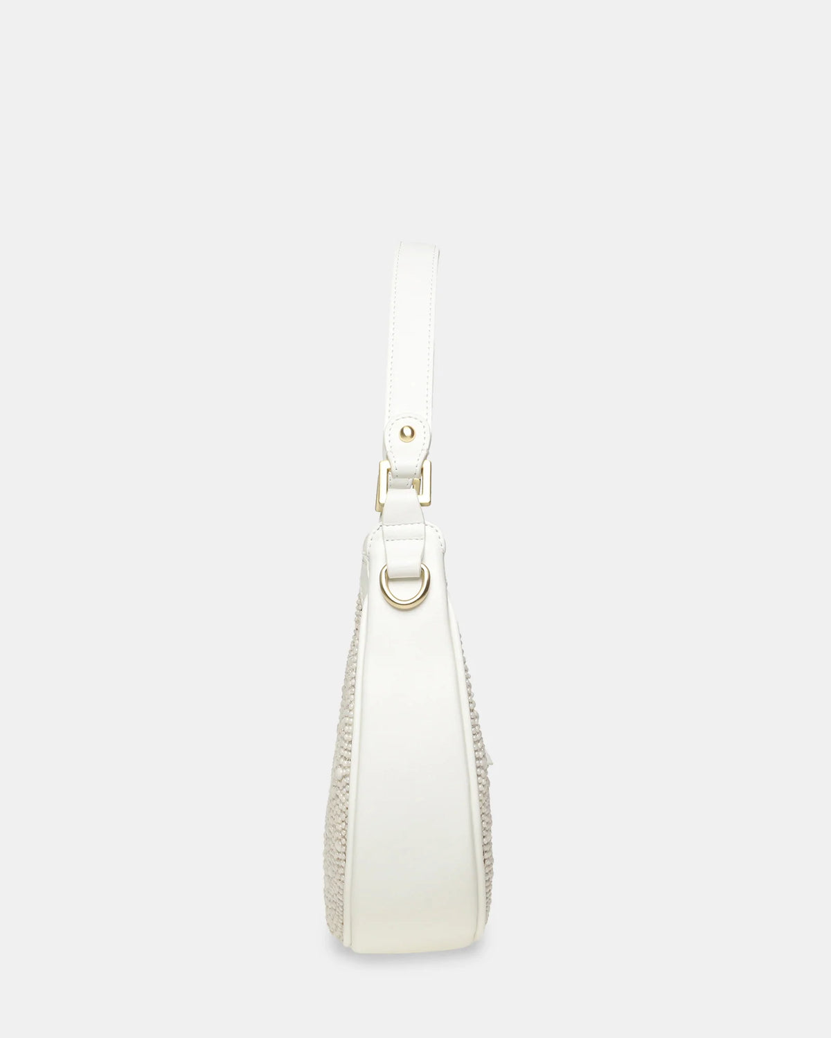 BAMOUR-P WHITE/GOLD SHOULDER BAG - view 3