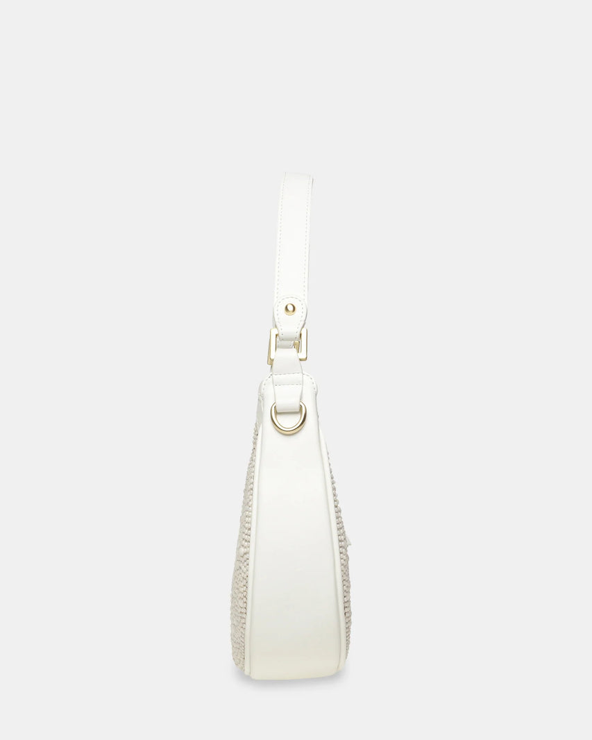 BAMOUR-P WHITE/GOLD SHOULDER BAG - view 3