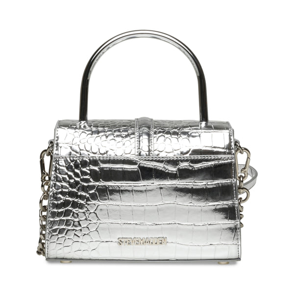 BEILISH SILVER TOP HANDLE BAG