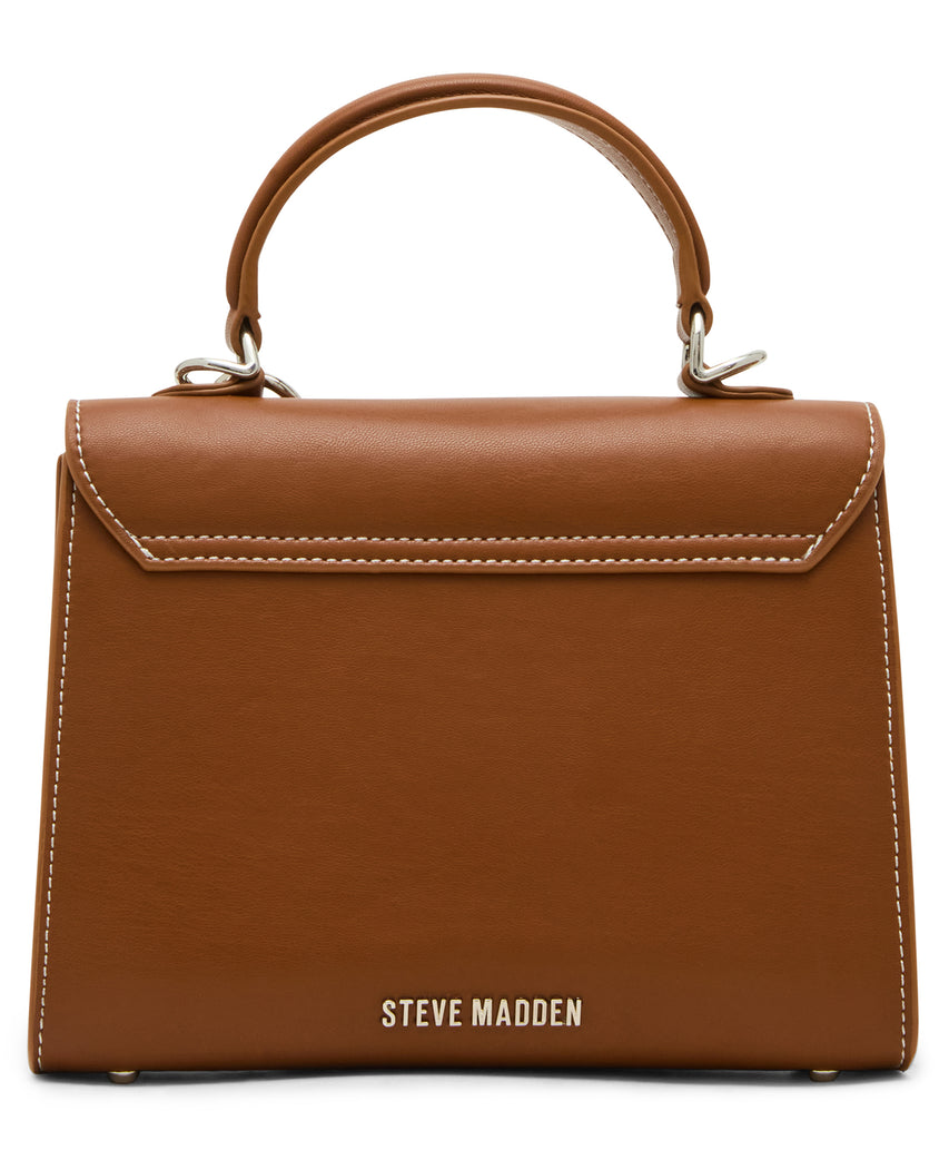 BELLOISE TOFFEE TOP HANDLE BAG