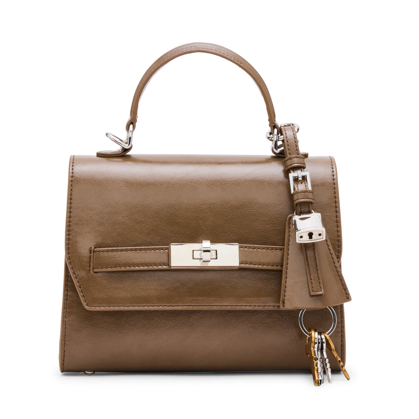BELLOISE OLIVE TOP HANDLE BAG