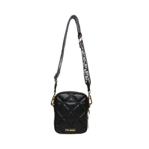 BERZA GOLD/BLACK CROSSBODY BAG