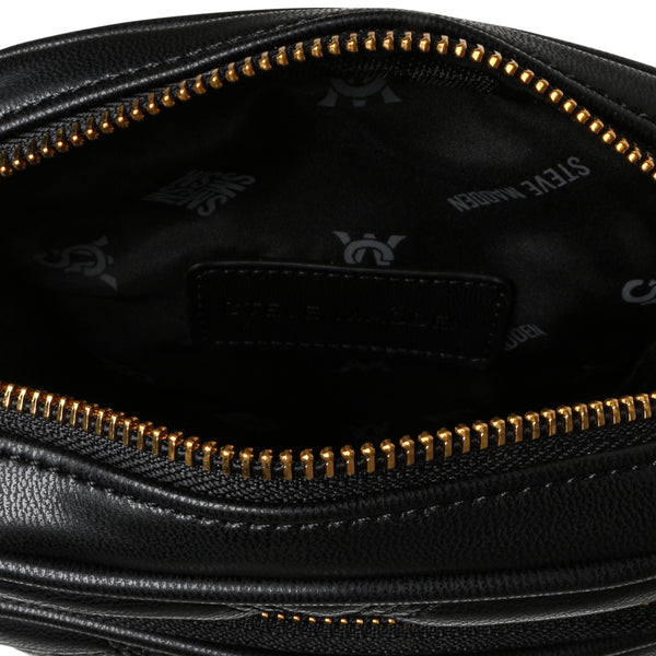 BERZA GOLD/BLACK CROSSBODY BAG