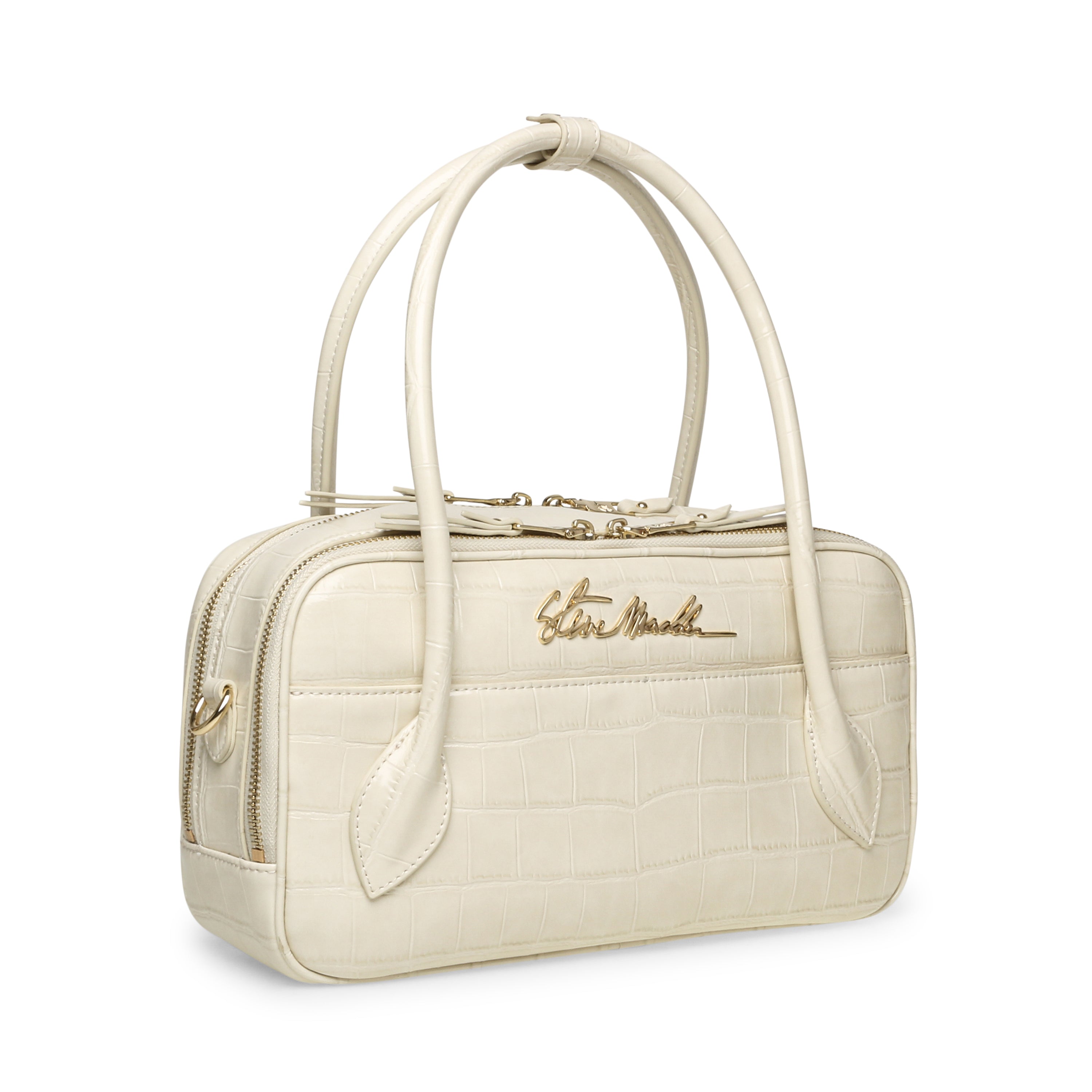 BFATALEC WHITE/GOLD TOP HANDLE BAG - view 2