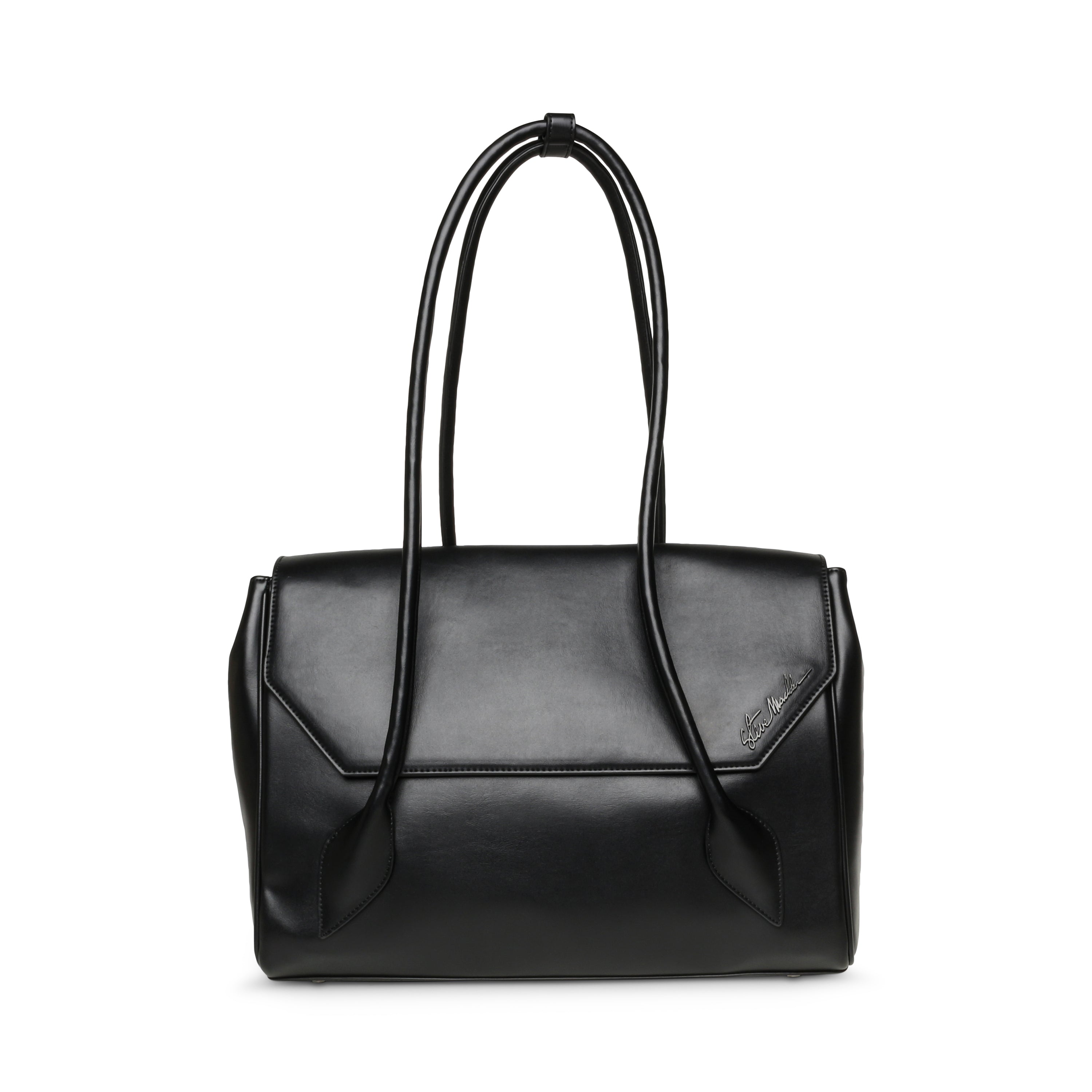 BFEMME BLACK/GUNMET TOTE BAG