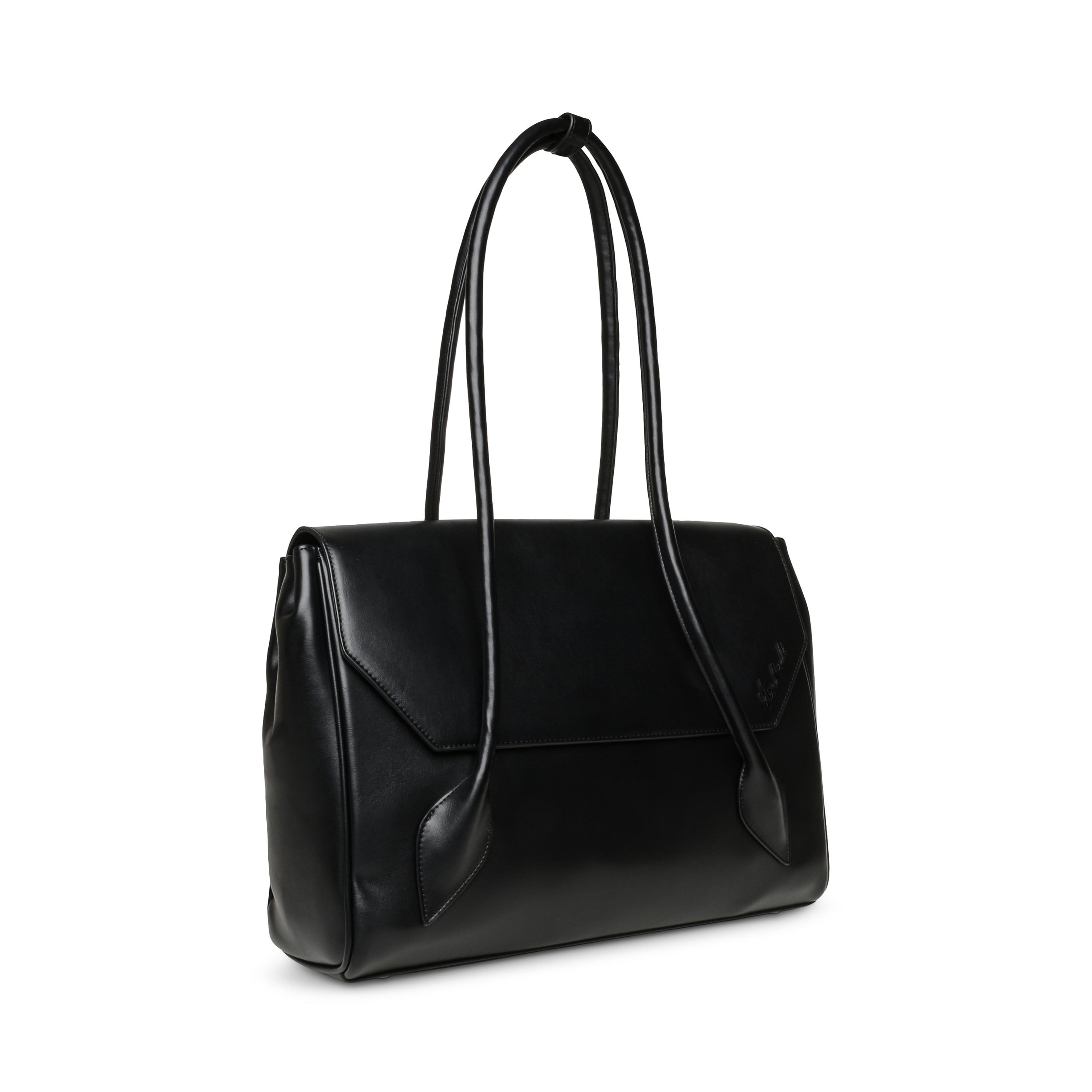 BFEMME BLACK/GUNMET TOTE BAG - view 2