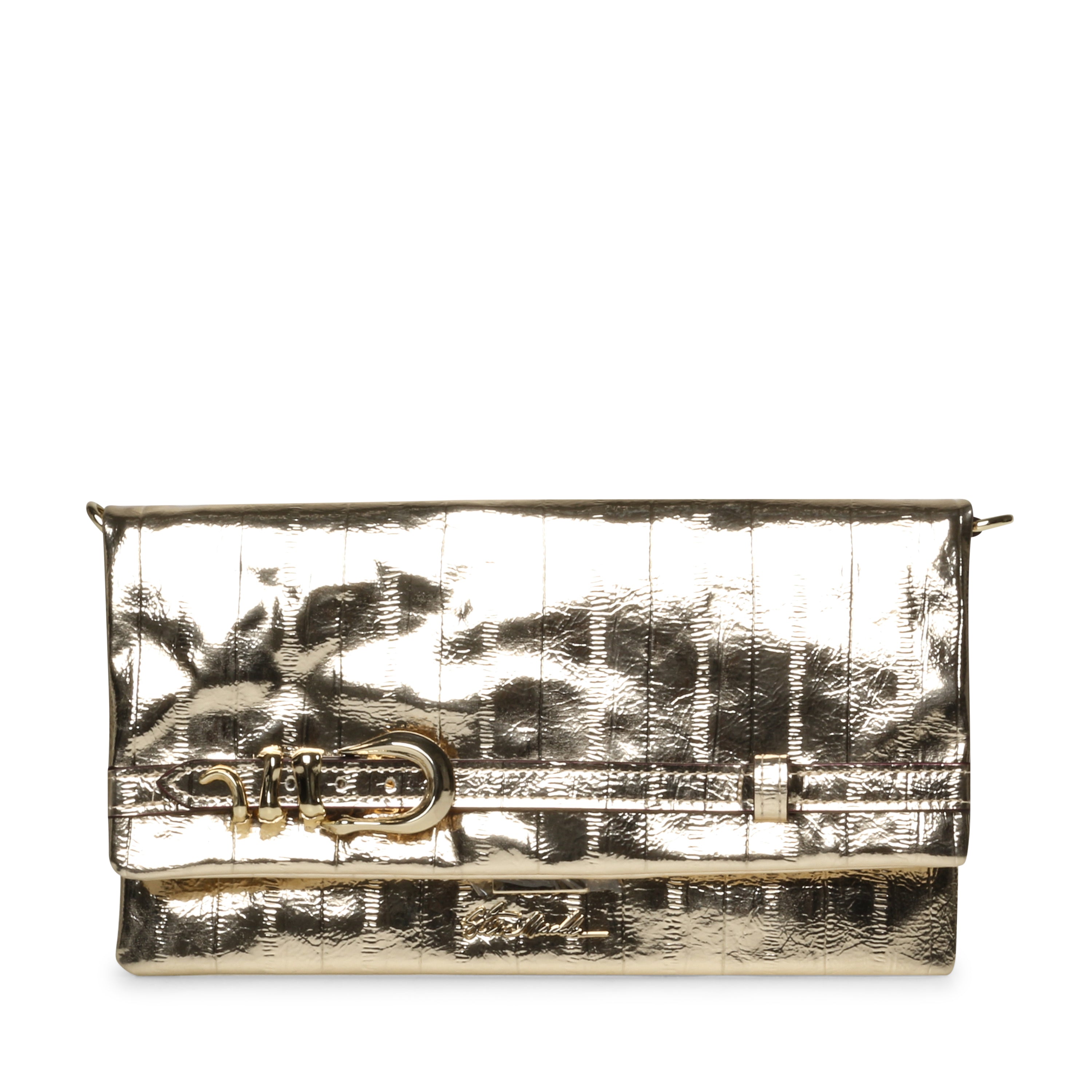BFRESH-E GOLD CLUTCH BAG