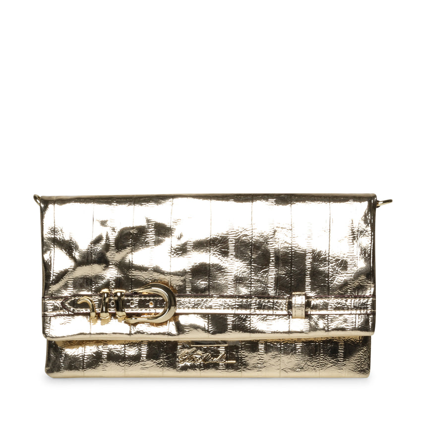 BFRESH-E GOLD CLUTCH BAG