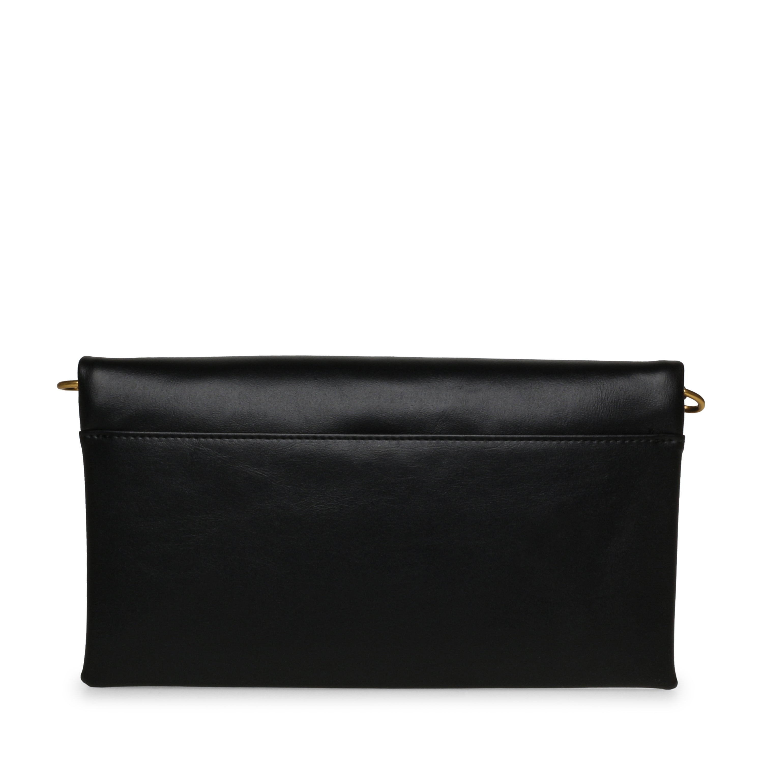 BFRESH BLACK/GOLD CLUTCH BAG