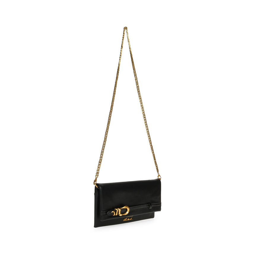 BFRESH BLACK/GOLD CLUTCH BAG
