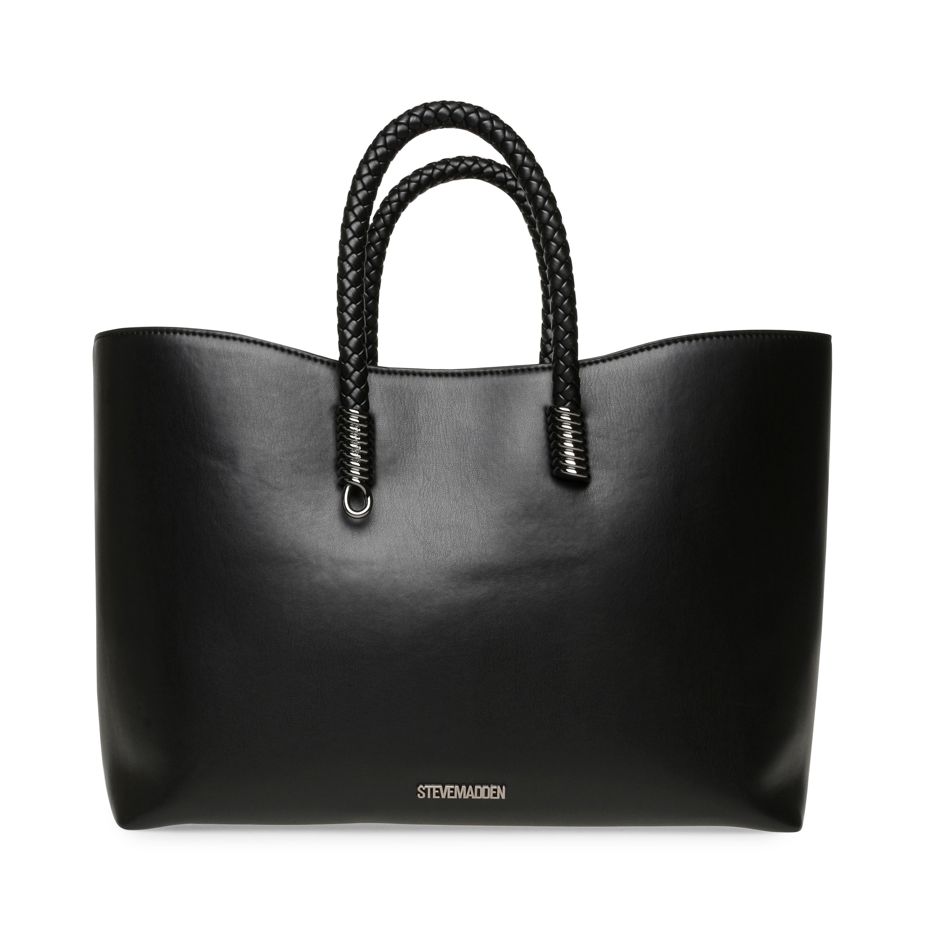 BGINO BLK/GUNMET TOTE BAG