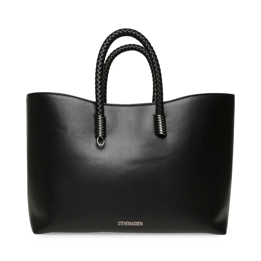 BGINO BLK/GUNMET TOTE BAG