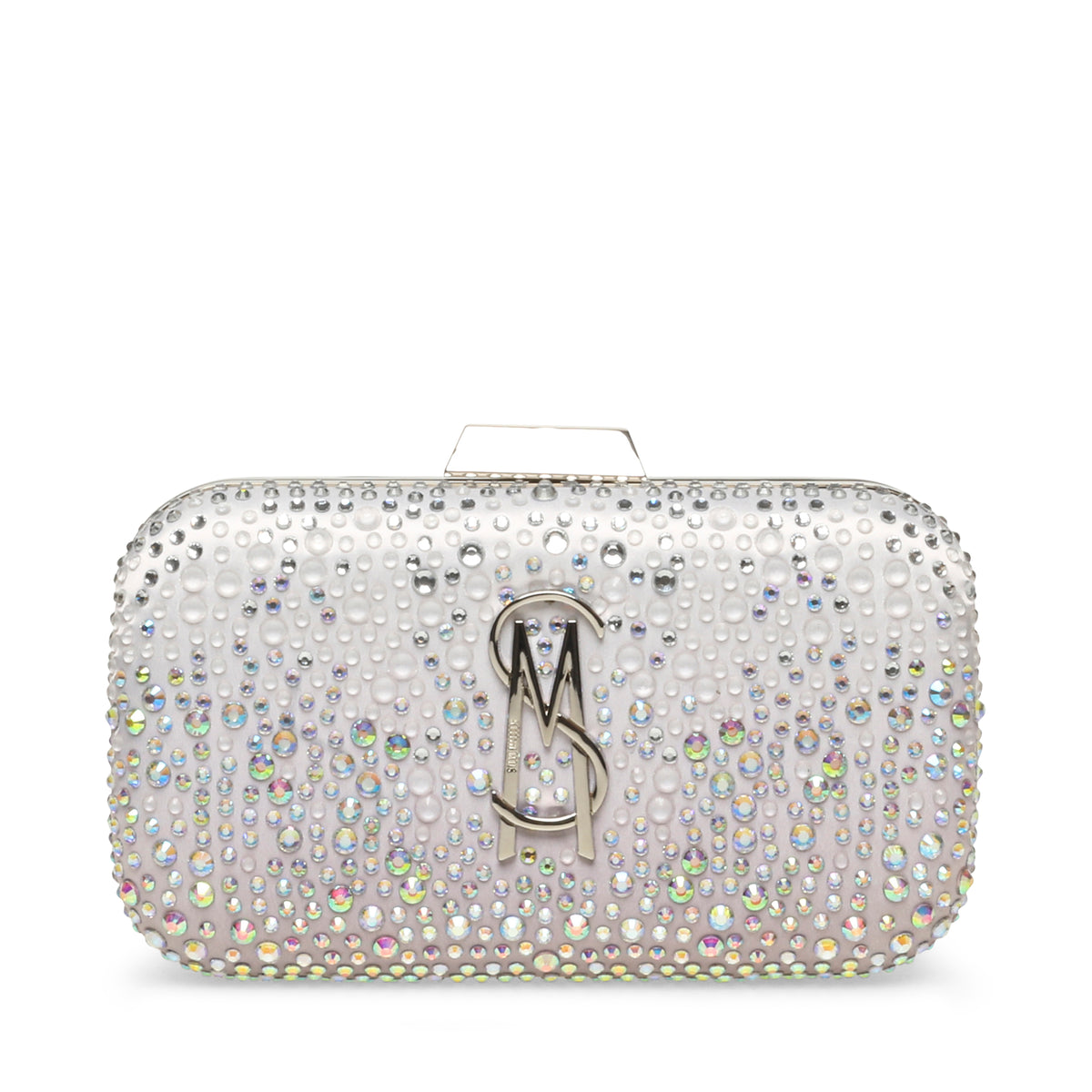 BGLIMOR SILVER CLUTCH BAG