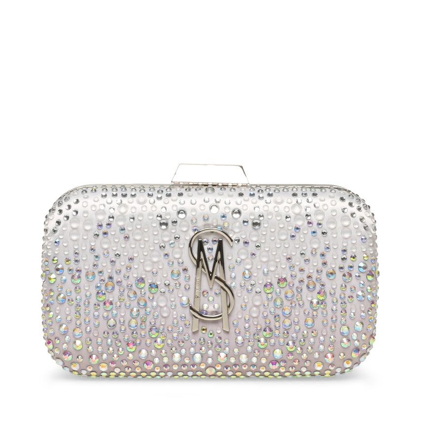 BGLIMOR SILVER CLUTCH BAG