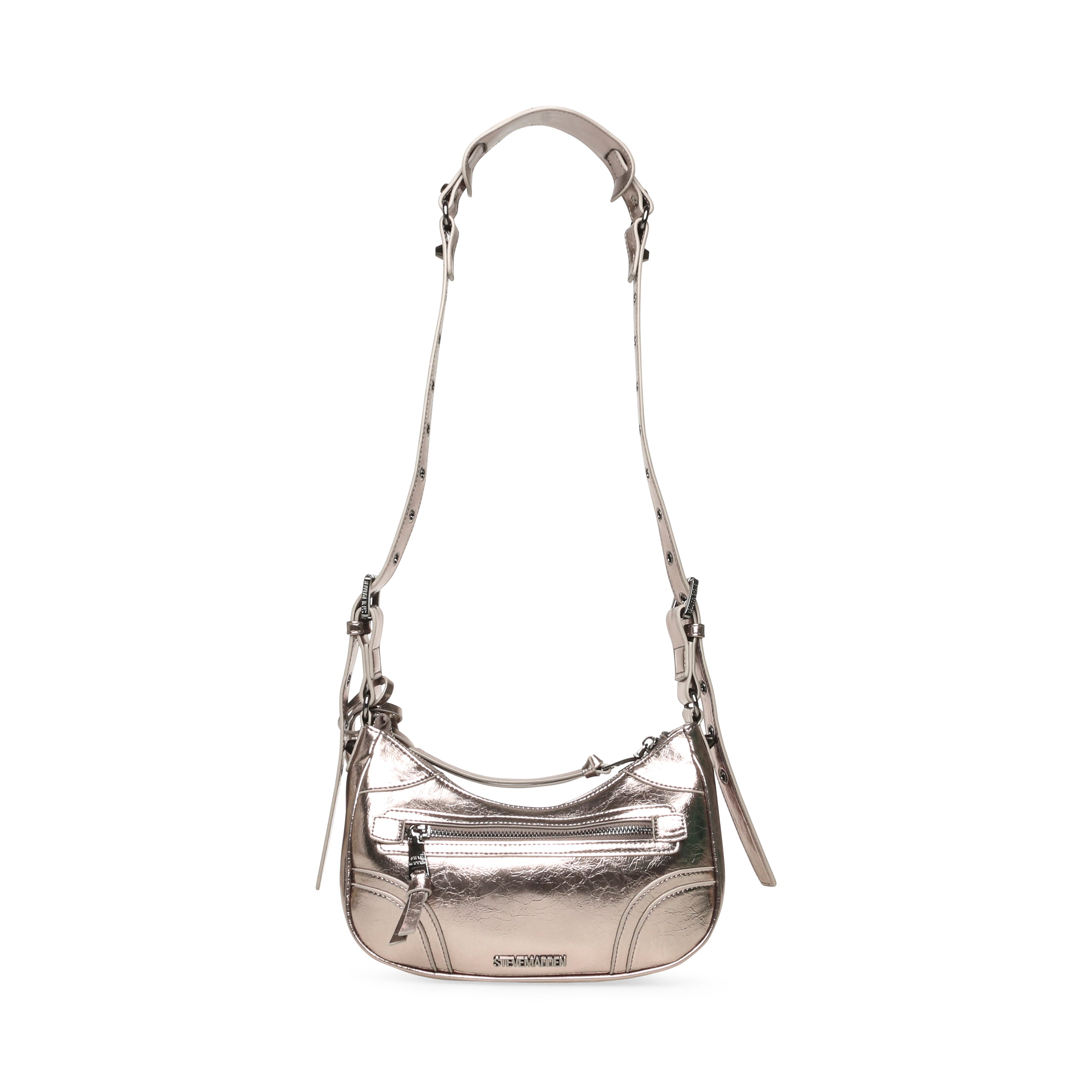 BGLOWING GUNMETAL CROSSBODY BAG - view 4