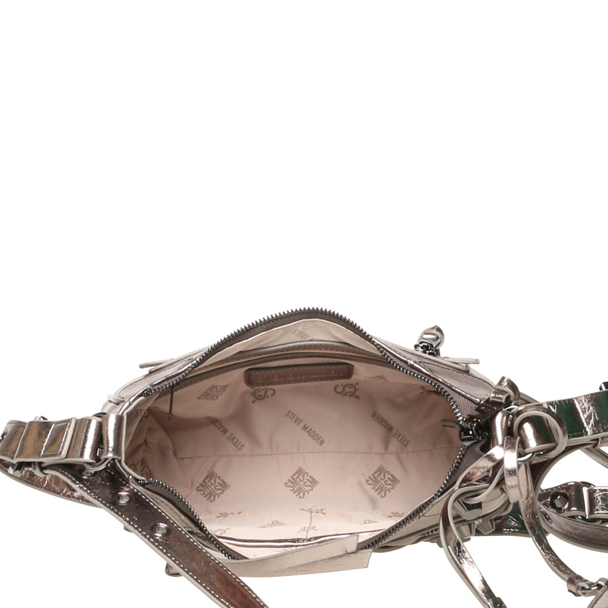 BGLOWING GUNMETAL CROSSBODY BAG - view 5