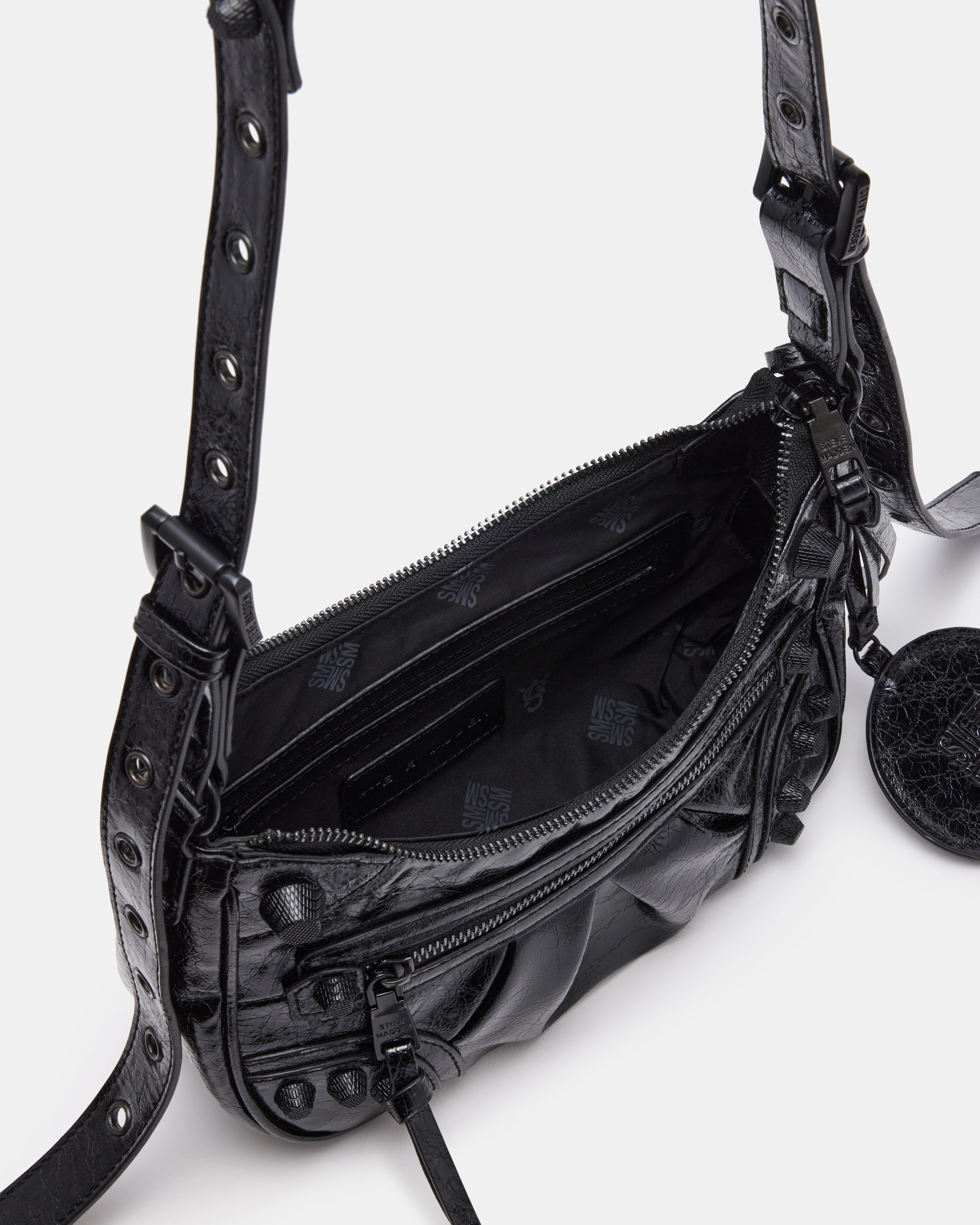 BGLOWING BLACK/BLACK CROSSBODY BAG - view 5