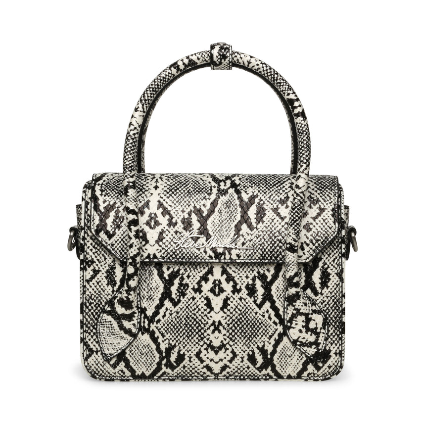 BHEX-E BLACK\WHITE TOP HANDLE BAG