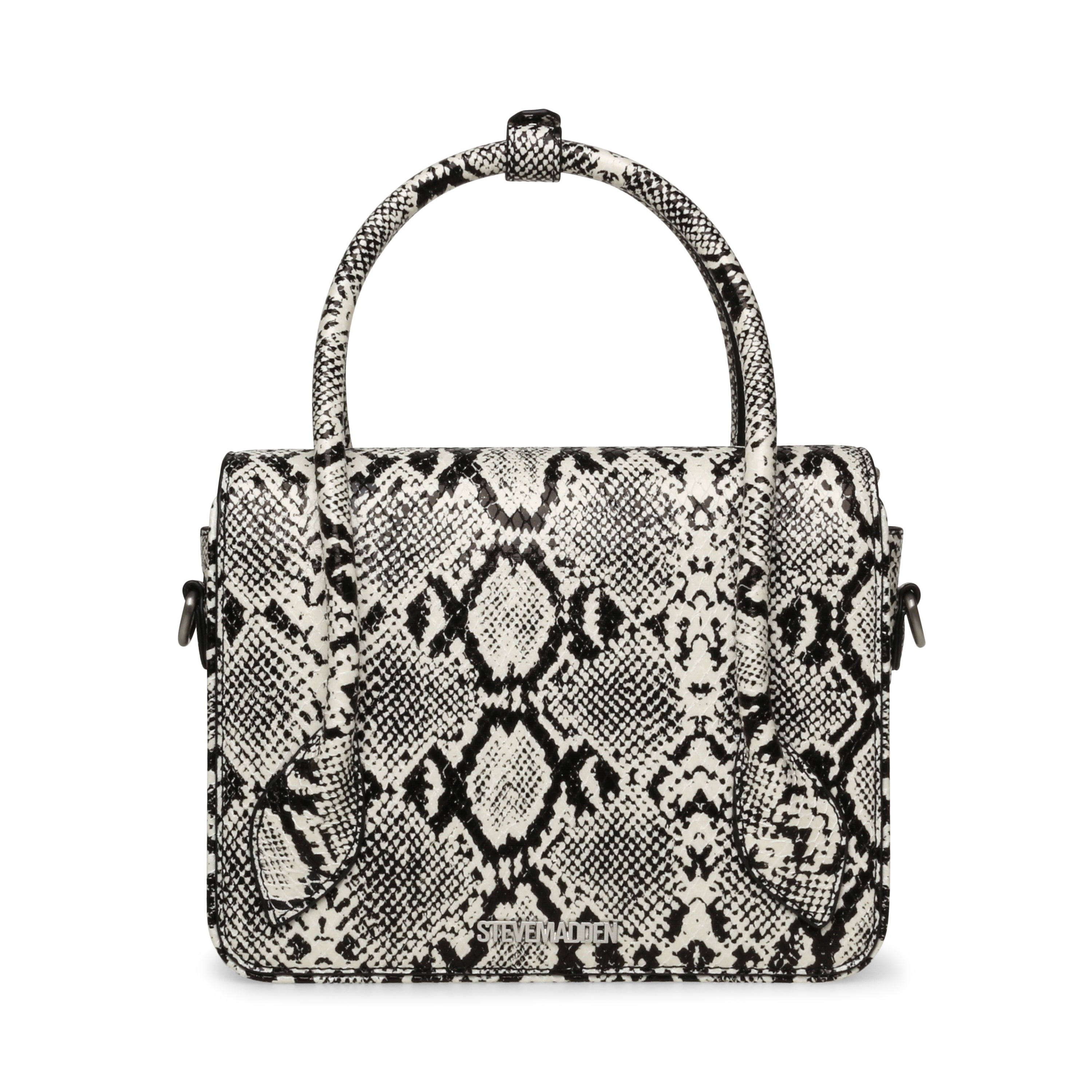 BHEX-E BLACK\WHITE TOP HANDLE BAG - view 4