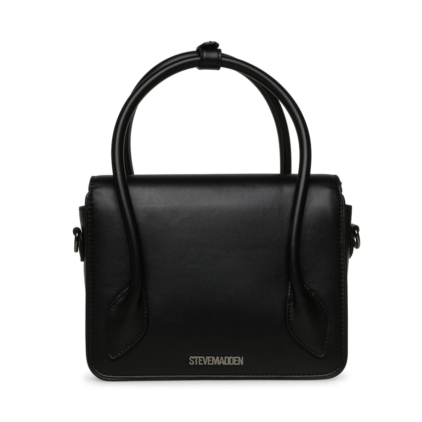 BHEX BLACK/GUNMET TOP HANDLE BAG - view 4