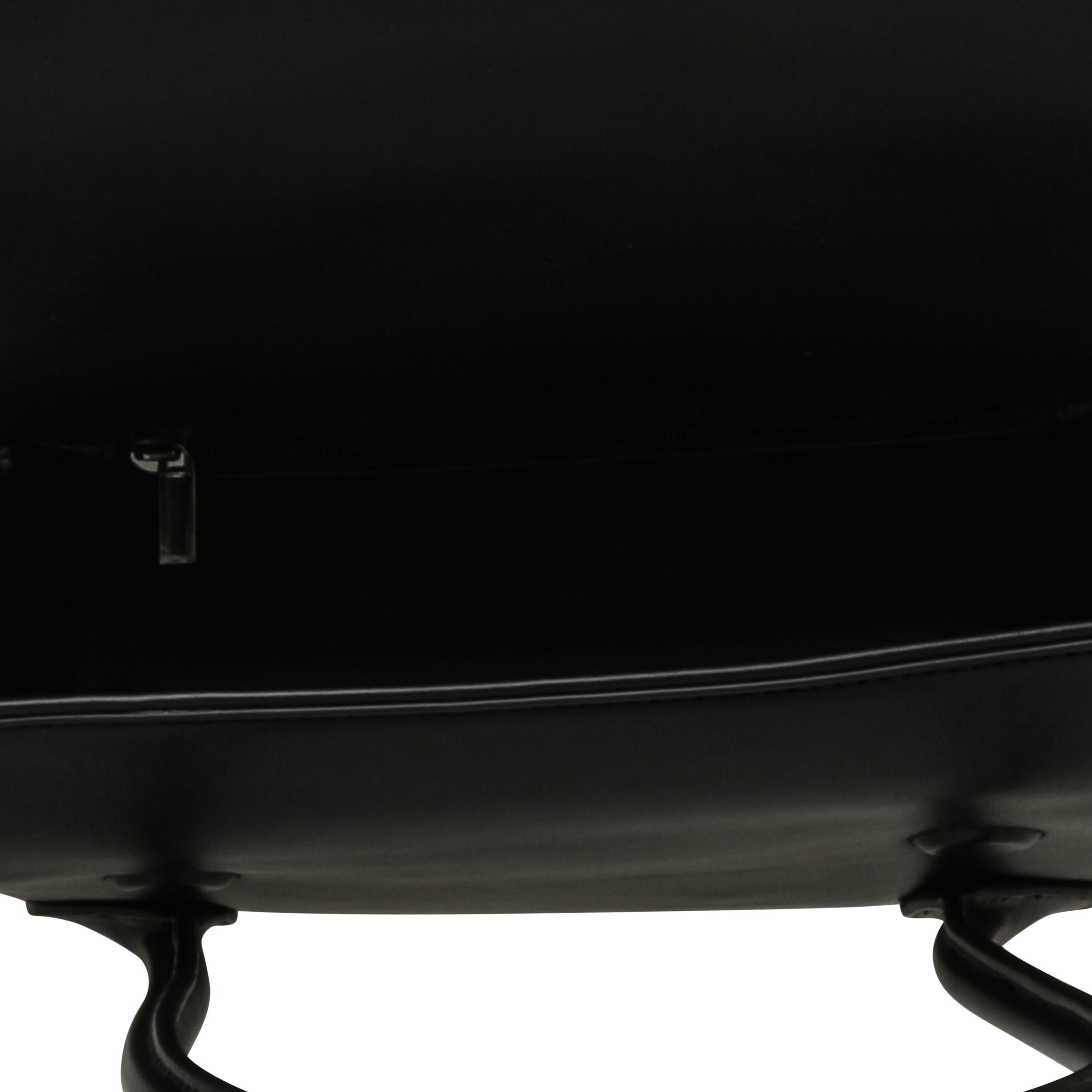 BHEX BLACK/GUNMET TOP HANDLE BAG - view 5