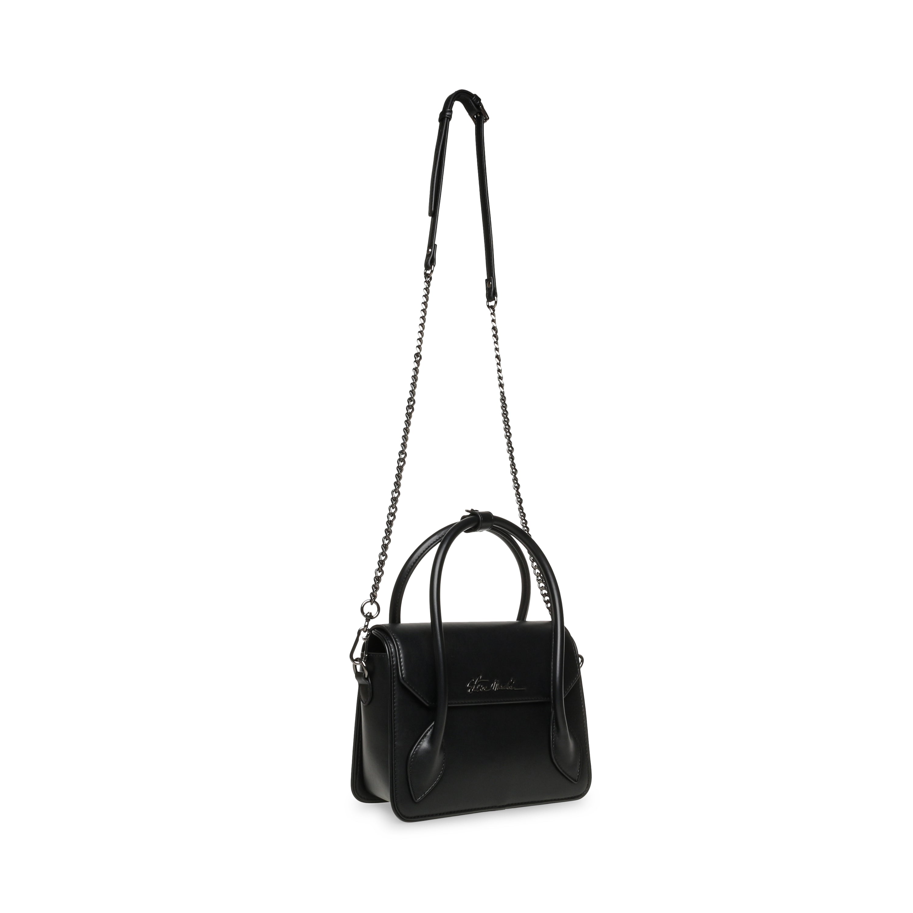 BHEX BLACK/GUNMET TOP HANDLE BAG - view 6