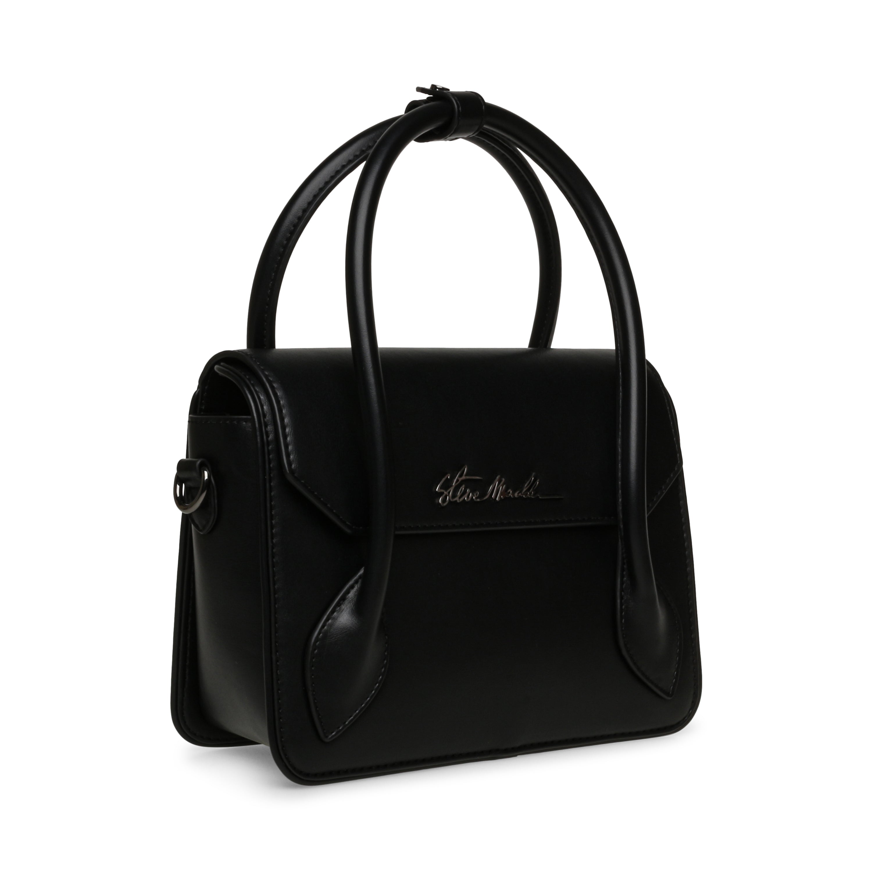 BHEX BLACK/GUNMET TOP HANDLE BAG - view 2