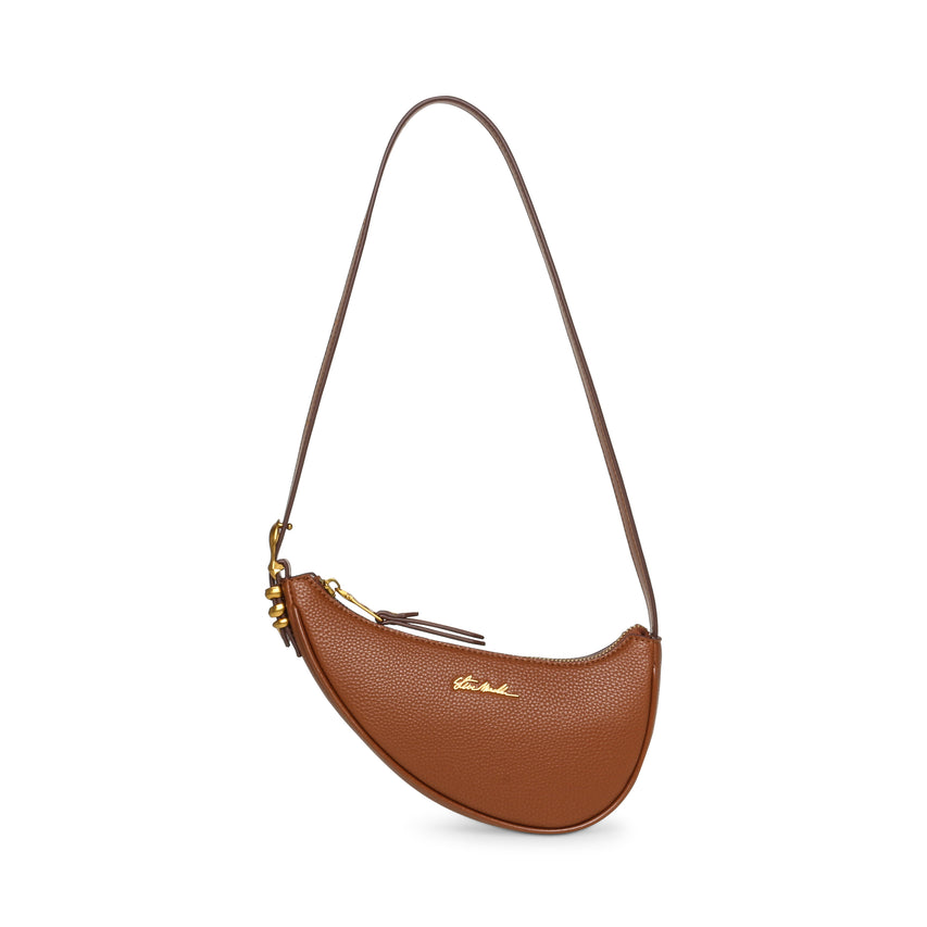 BICY BROWN/GOLD SHOULDER BAG