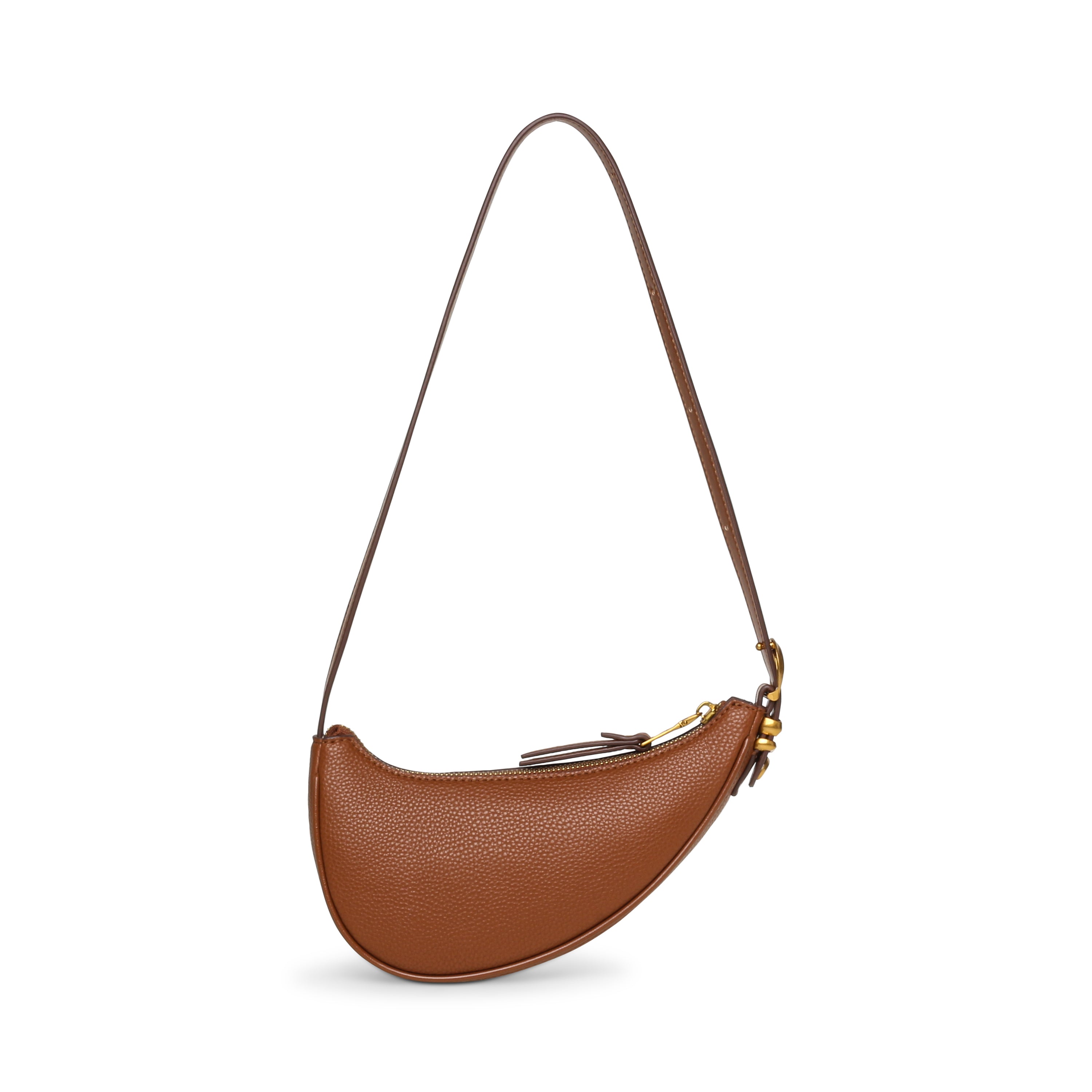 BICY BROWN/GOLD SHOULDER BAG - view 4