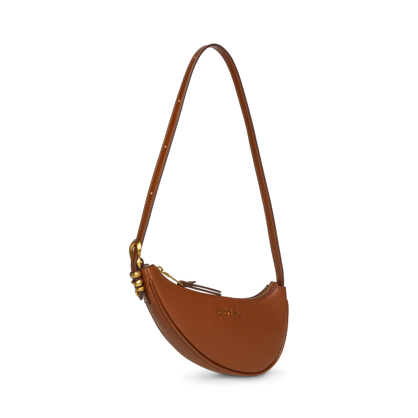 BICY BROWN/GOLD SHOULDER BAG - view 2