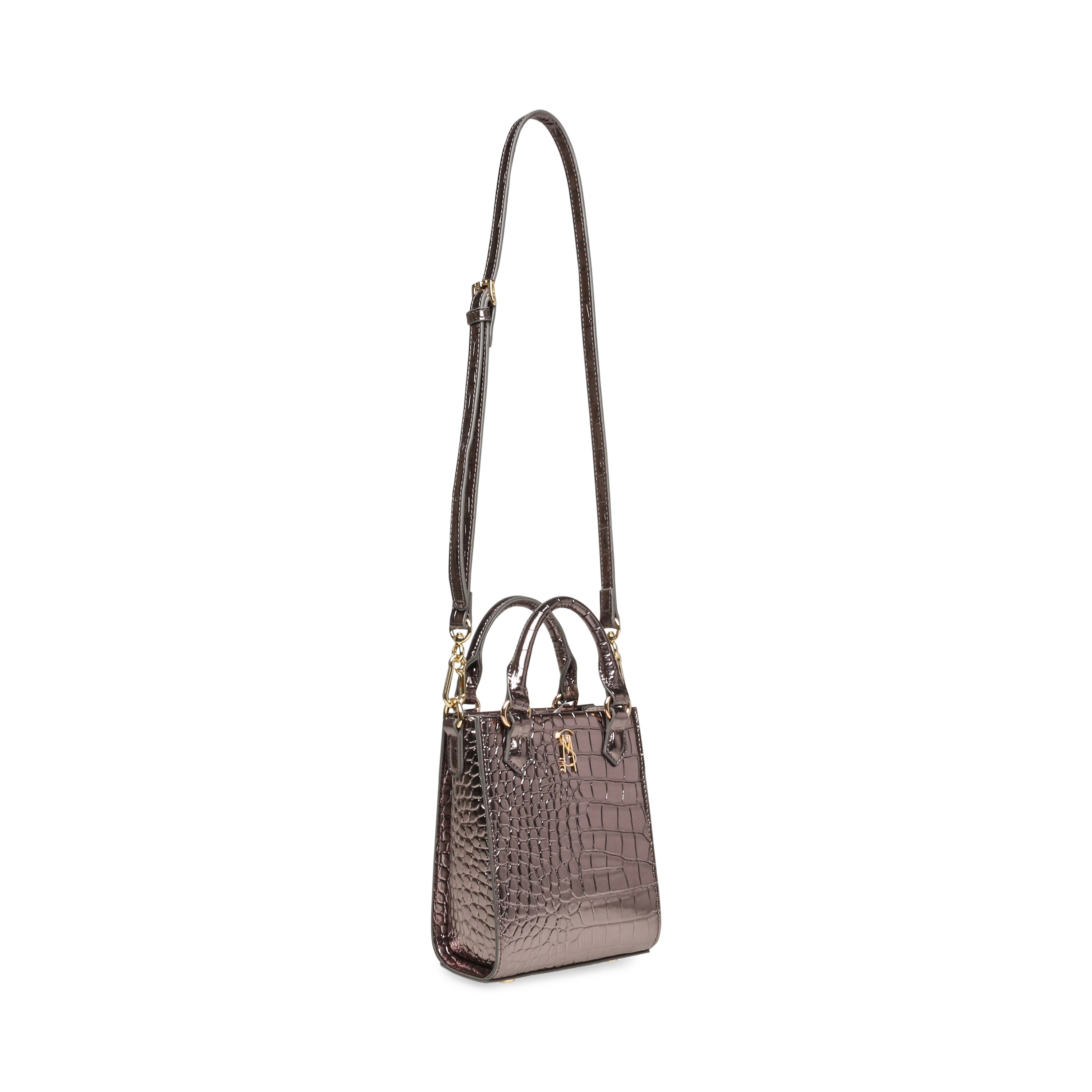 BINESSA HEMATITE TOP HANDLE BAG- Hover Image