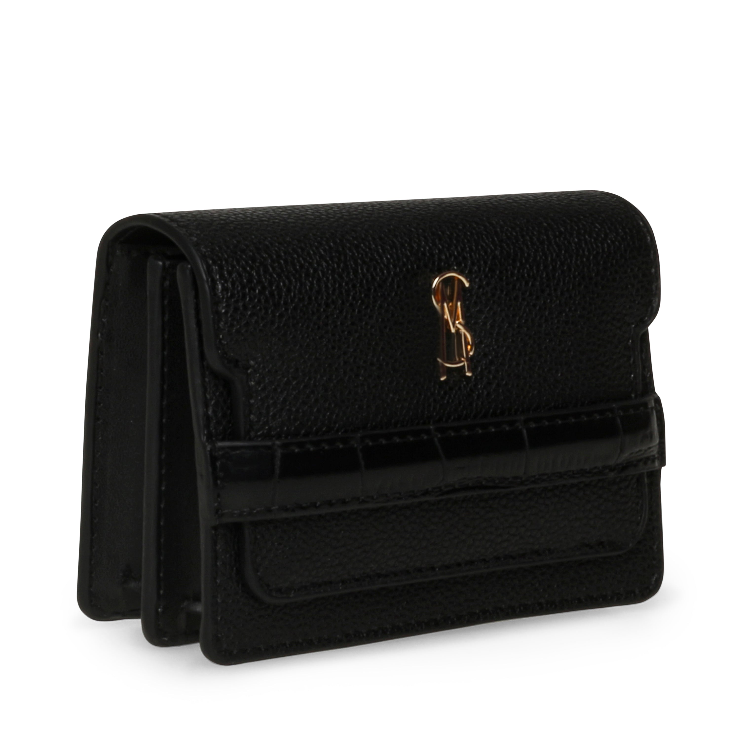 BIZZI BLACK/GOLD CARD CASE - view 2