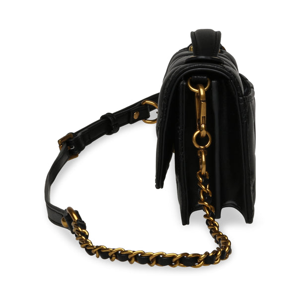 BJEFFA GOLD/BLACK CROSSBODY BAG