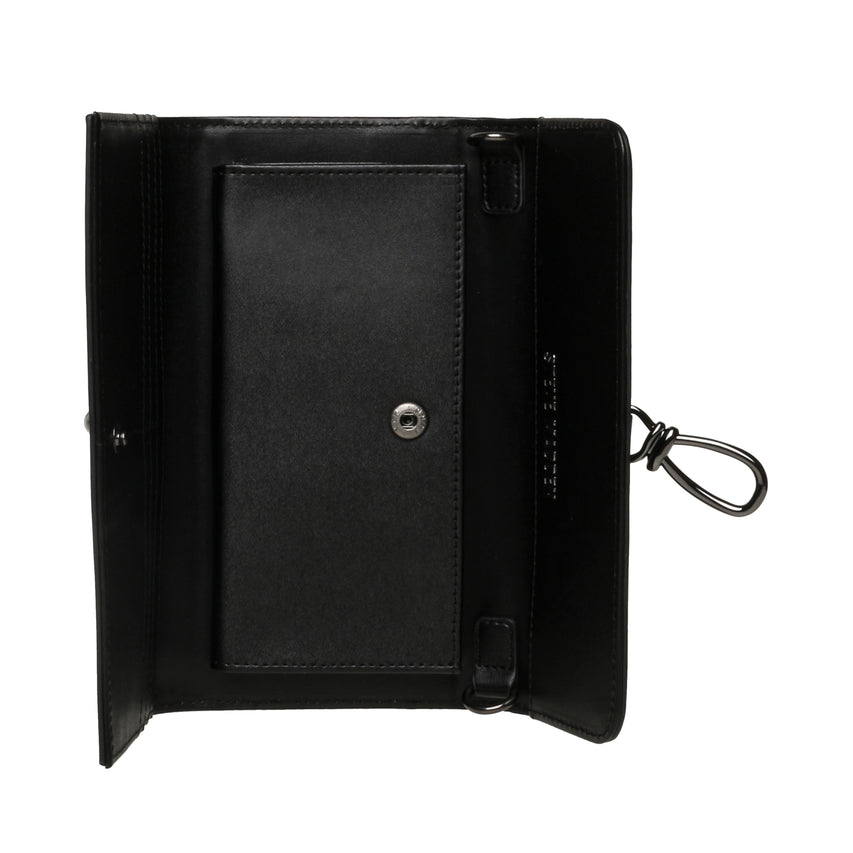 BJOVI BLK/GUNMET WALLET - view 5